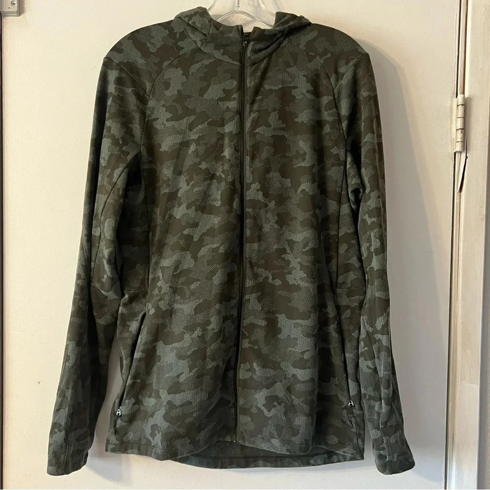 Lululemon Surge Warm Full Zip Jacquard Hoodie